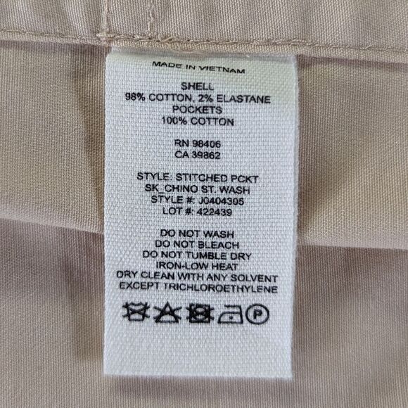 Theory Classic Chino Pocket Skirt SM Quiet Luxury Light Academia Preppy Chic - Picture 12 of 13